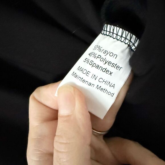 NWT Amazon Caracilia Sleeveless Wide Leg Jumpsuit in Black Size S - Picture 9 of 9